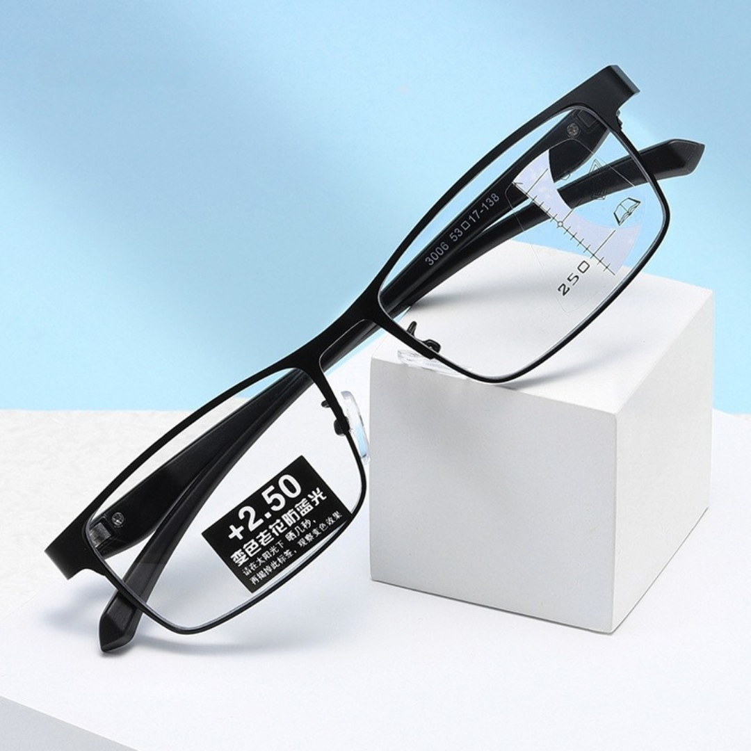 OptiFlex® Óculos de Leitura para presbiopia  Fotocromáticos Progressivos