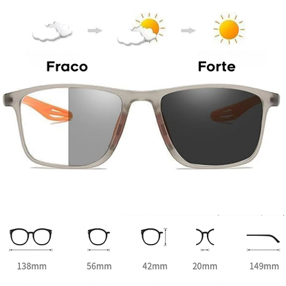 FlexFit® Óculos de Leitura Progressivos Fotocromáticas