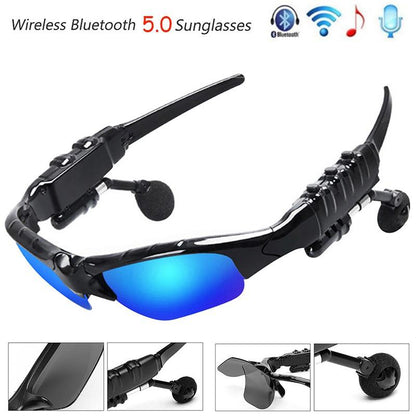 AudVision® - Óculos Bluetooth Com Fone Integrado