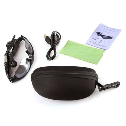 AudVision® - Óculos Bluetooth Com Fone Integrado